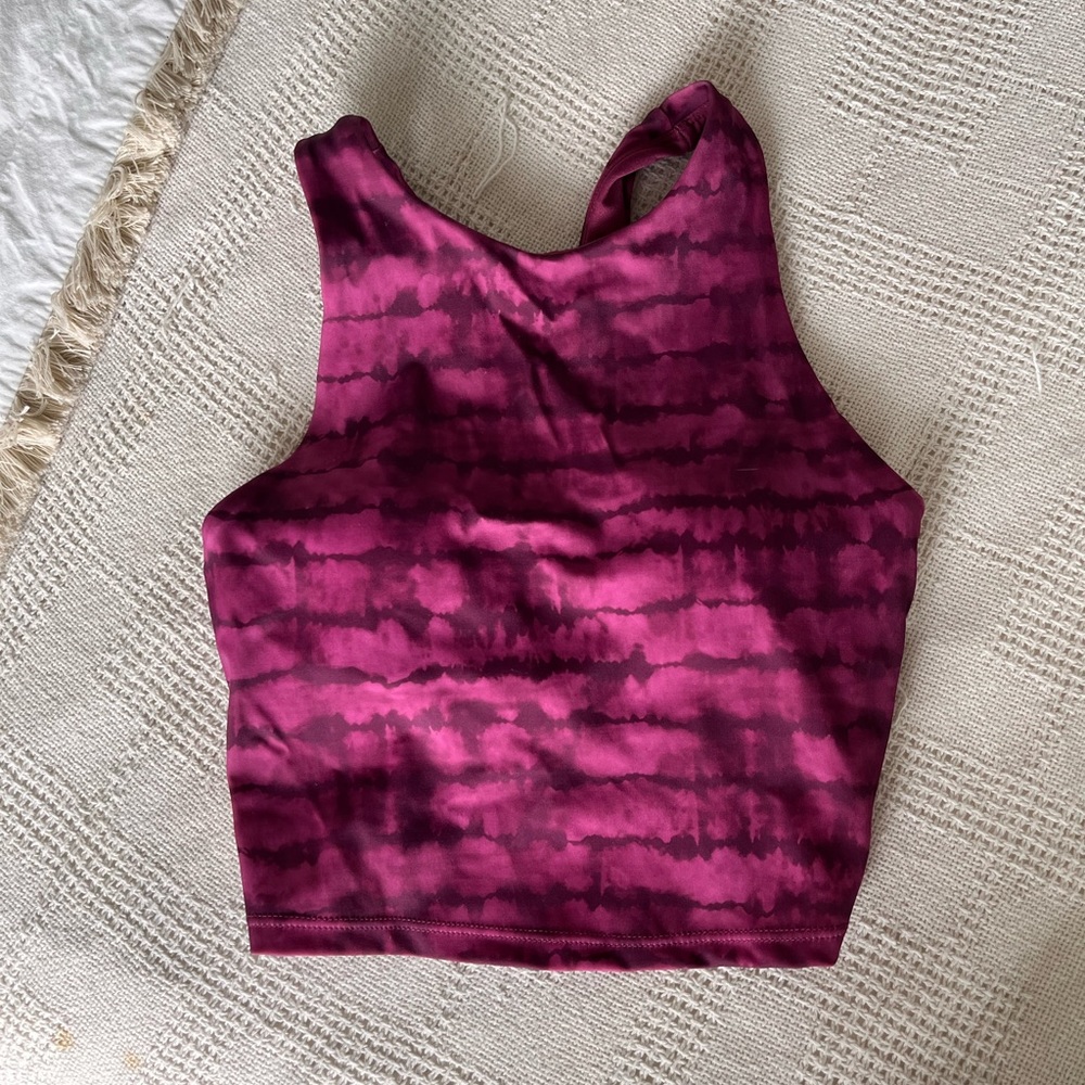Athleta Conscious Crop Bikini Top xxs (d-dd)